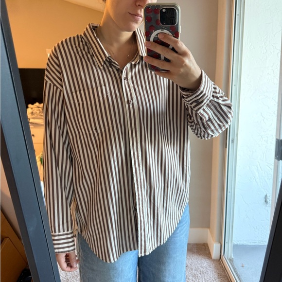 Aritzia Archive button up shirt - Picture 1 of 11